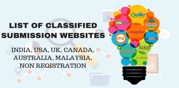 List of Classified Submission Sites 2017