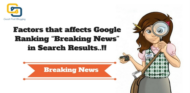 Google Ranking Breaking News