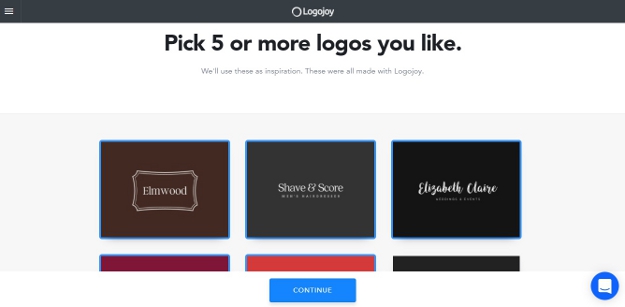 Choose any 5 logos