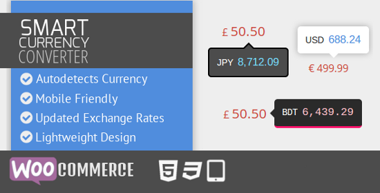 WooCommerce Currency Switcher