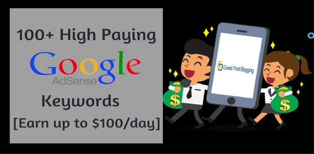 high paying google adsense keywords earn online