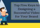 Top five keys to designing a successful video for your brand