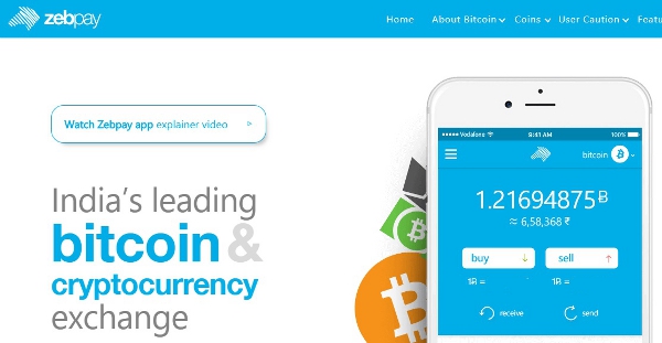 Zebpay - Indian Bitcoin Exchange