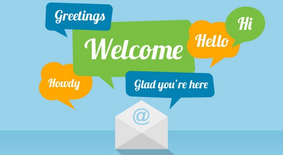 Make the first impression with a welcome email