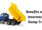 Benefits of the insurance of dump truck