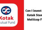 Can I invest in the Kotak Standard Multicap Fund