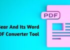 PDFBear And Its Word To PDF Converter Tool