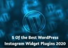 5 Of the Best WordPress Instagram Widget Plugins 2020