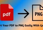 Convert Your PDF to PNG Easily With GogoPDF