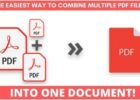 The Easiest Way To Combine Multiple PDF Files Into One Document