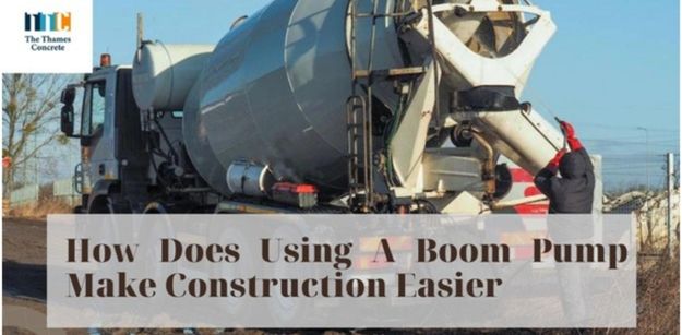 How Does Using a Boom Pump Make Construction Easier