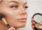 where to put highlighter for a lit-from-within look