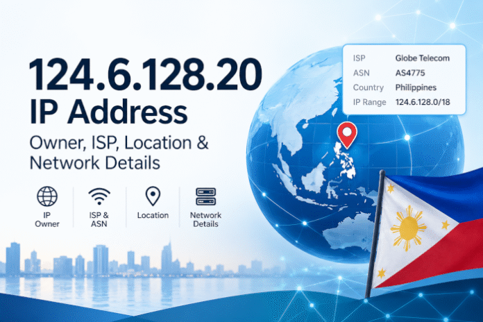 124.6.128.20 IP Address: Owner, ISP, Location & Network Details