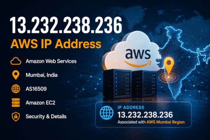 13.232.238.236: AWS IP, Owner, Hostname & Security