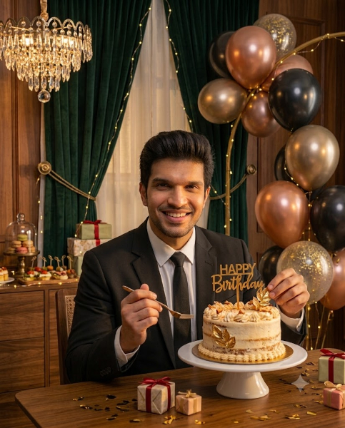 Add Birthday Decorations