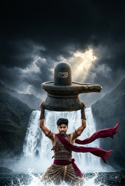 Bahubali Movie Poster Prompt