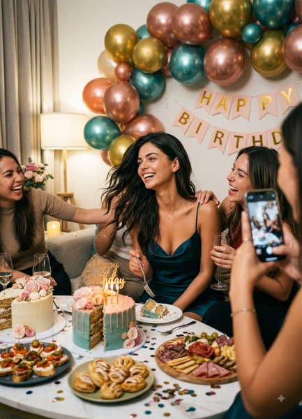 Candid Birthday Celebration