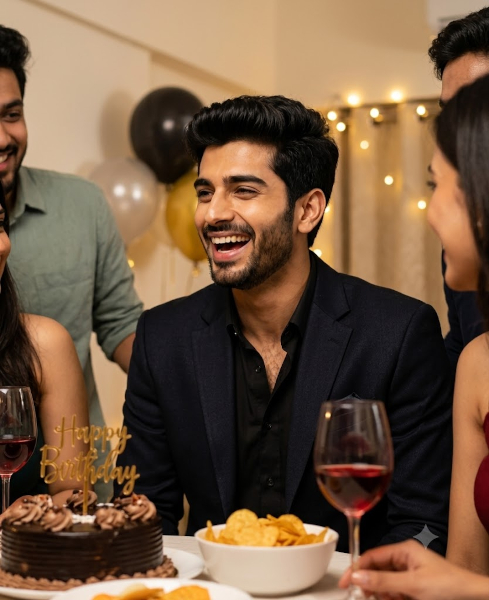 Candid Birthday Celebration