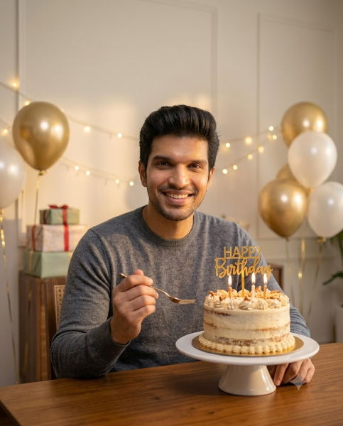 Happy Birthday Instagram Portrait