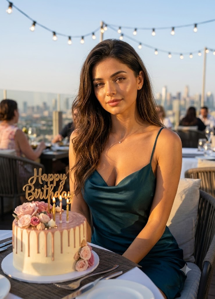 Luxury Birthday Portrait