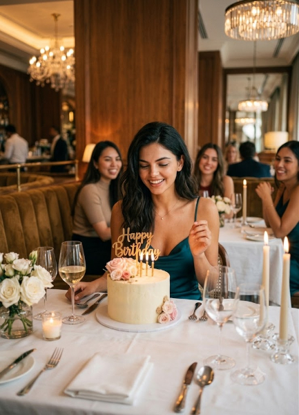 Luxury Restaurant Birthday