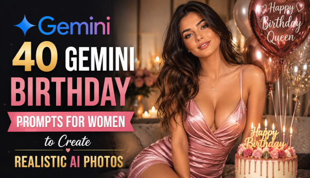 40 Gemini Birthday Prompts for Women to Create Realistic AI Photos