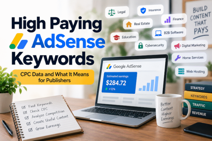 High Paying AdSense Keywords: CPC Data and What It Means for Publishers